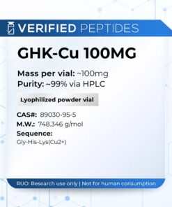 GHK-Cu Copper Peptide 100MG