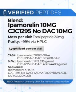 Blend: Ipamorelin CJC-1295 (No DAC) 20MG