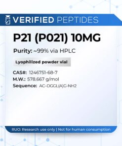 P21 Peptide 10MG (P021)